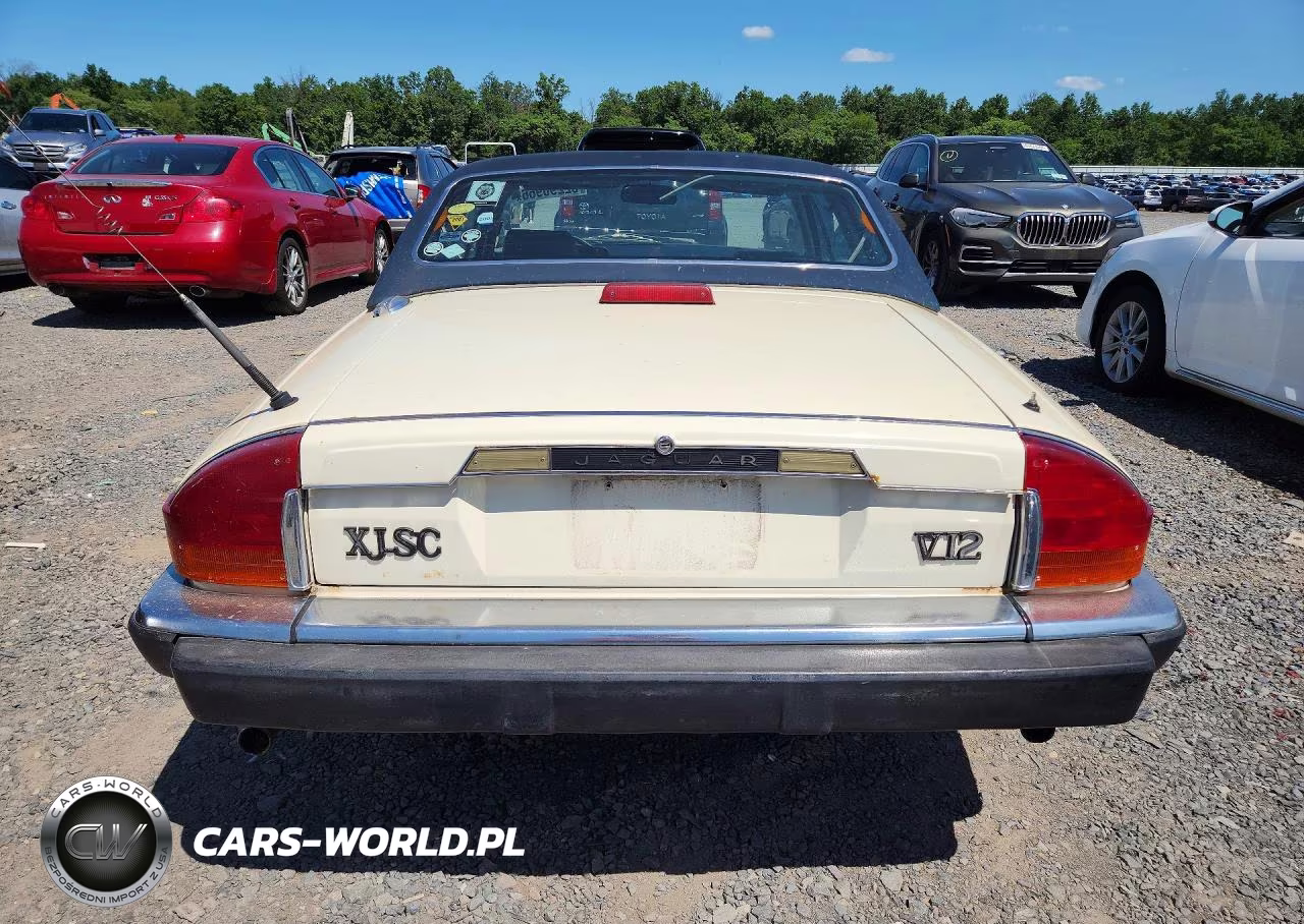 1987 Jaguar Xjsc He VIN:SAJNV3845HC137804 - 6