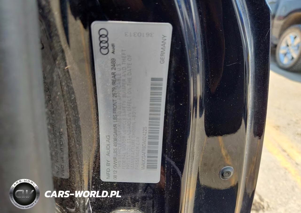 2013 Audi S5 Premium Plus VIN:WAUCGAFR8DA024225 - 12