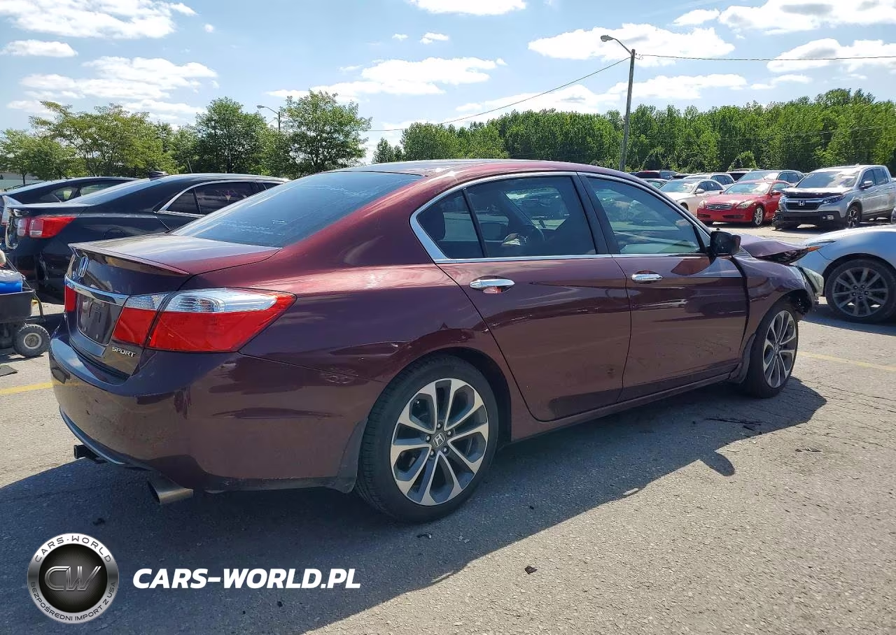2015 Honda Accord Sport VIN:1HGCR2F58FA117752 - 3