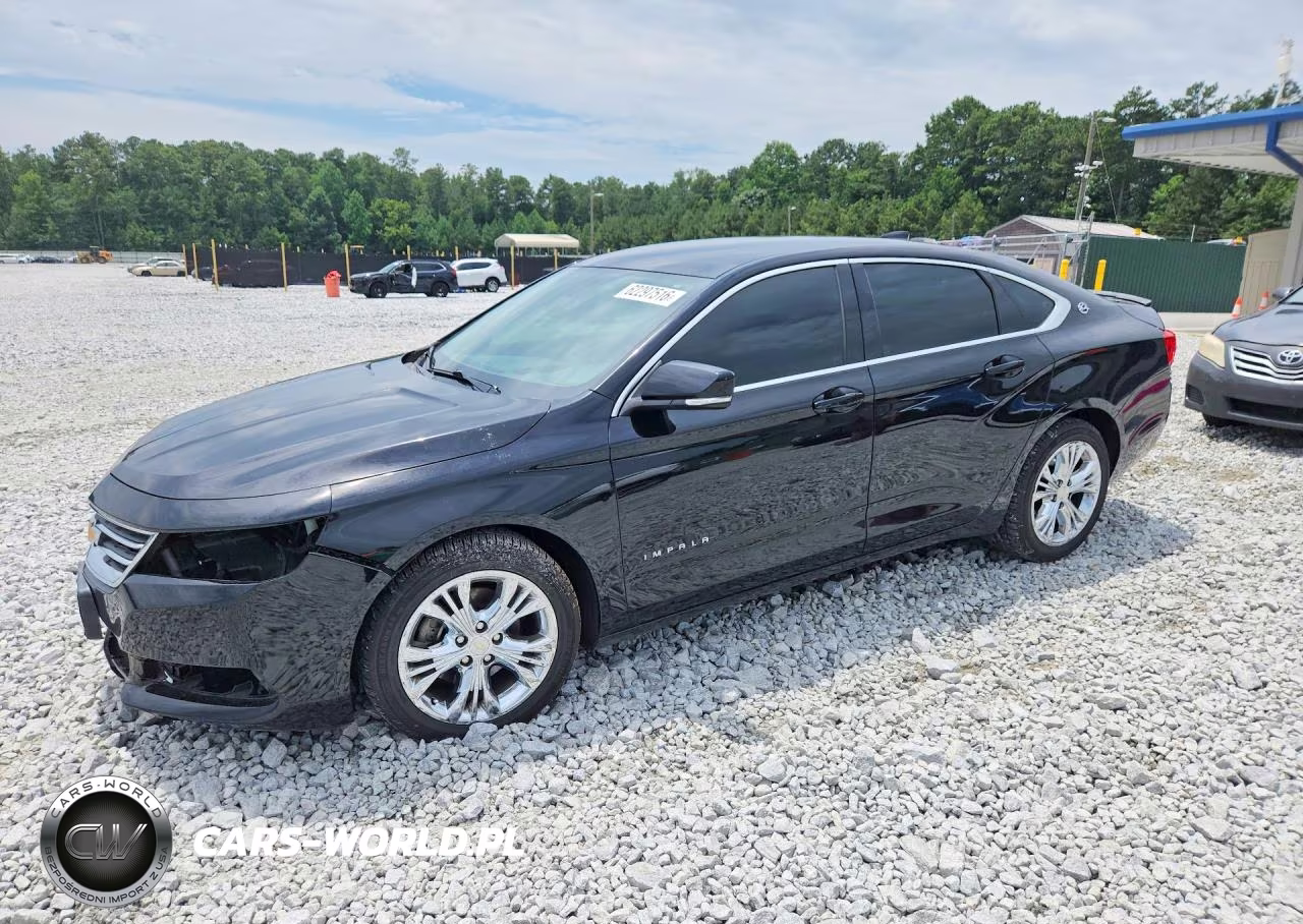 2015 Chevrolet Impala Lt VIN:2G1125S32F9256781 - 1