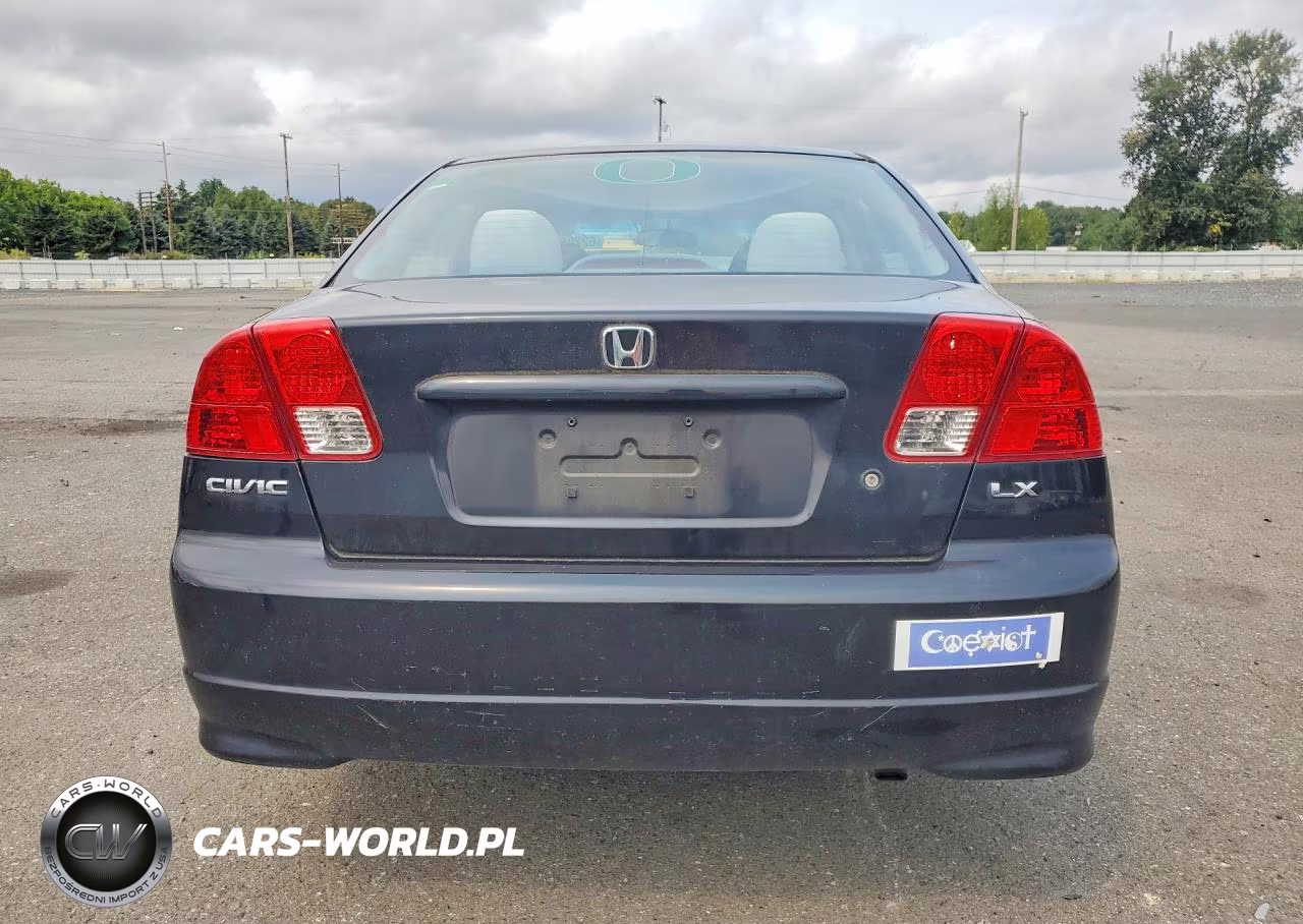 2004 Hond Civic VIN:2HGES15504H588365 - 6