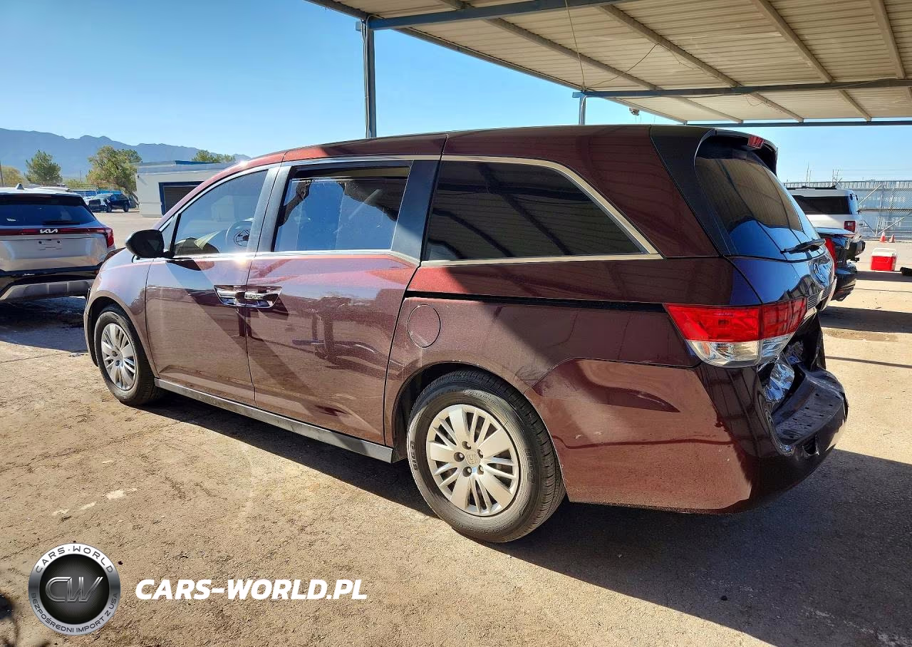 2014 Honda Odyssey Lx VIN:5FNRL5H25EB067736 - 2