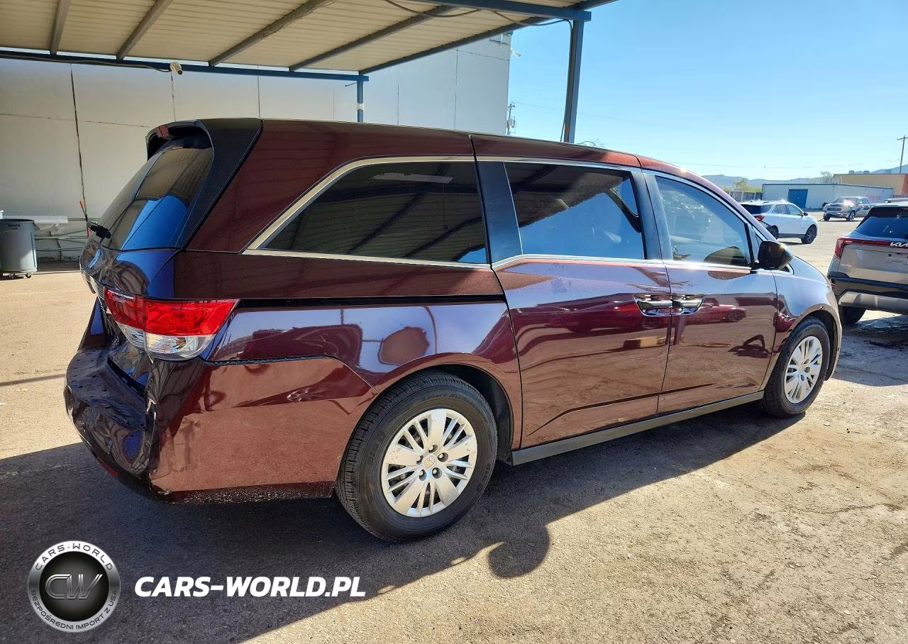 2014 Honda Odyssey Lx VIN:5FNRL5H25EB067736 - 3