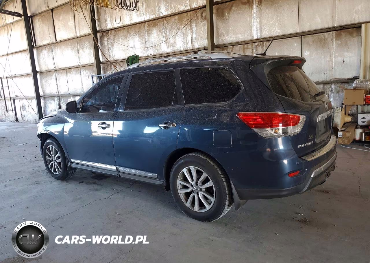 2014 Nissan Pathfinder Sl VIN:5N1AR2MN3EC642371 - 2