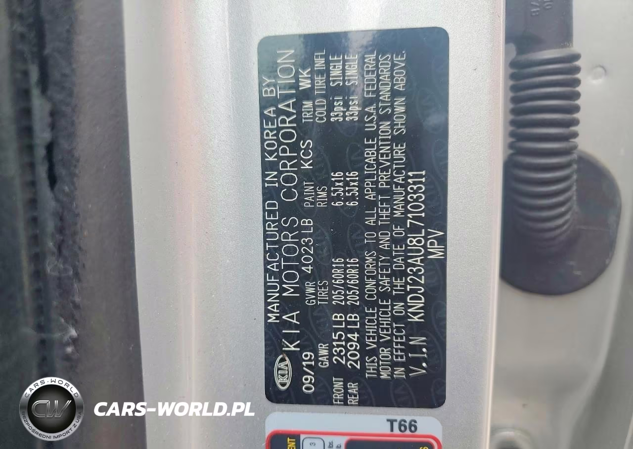 2020 Kia Soul Lx VIN:KNDJ23AU8L7103311 - 13
