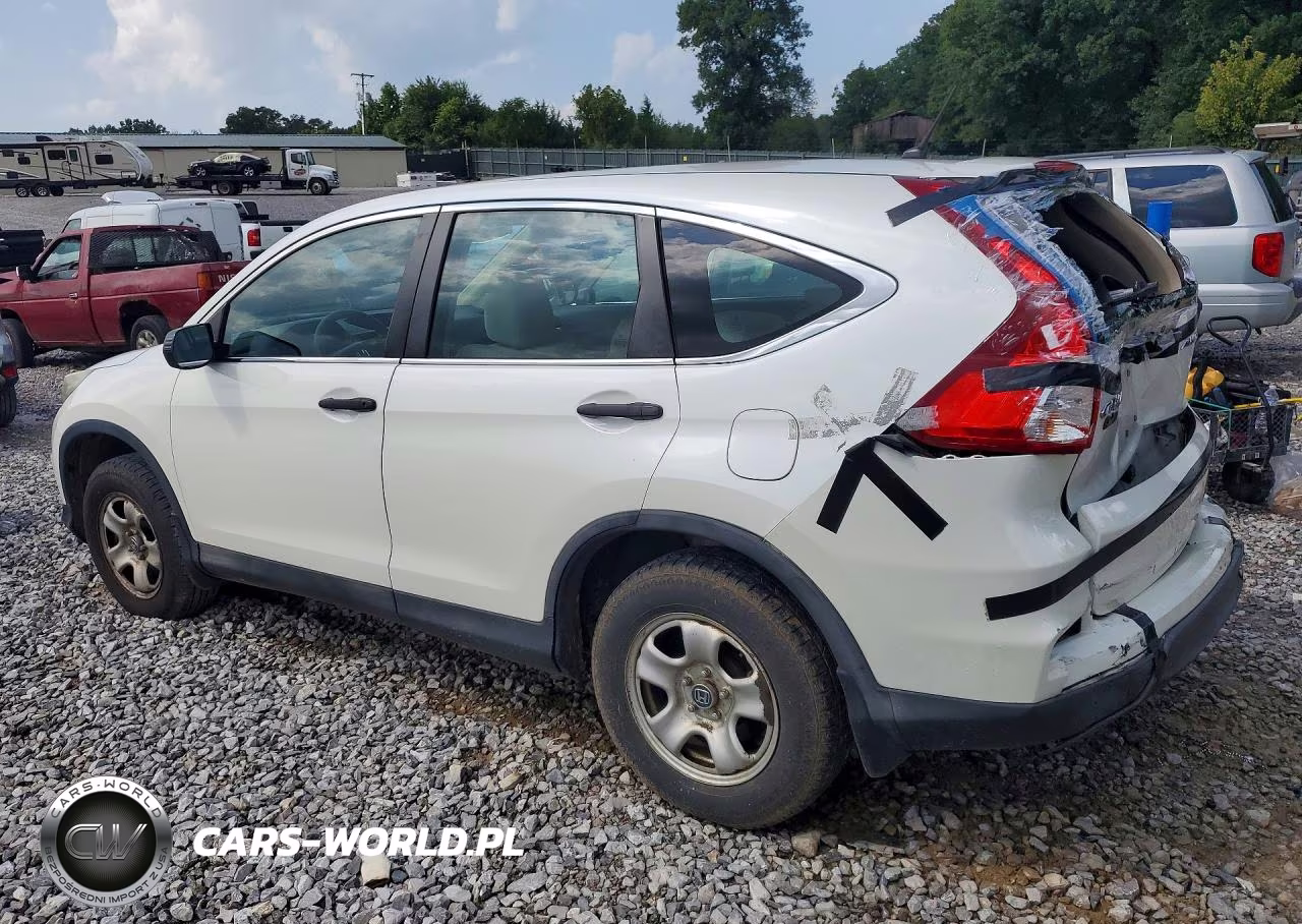 2015 Honda Cr-V Lx VIN:5J6RM4H33FL019824 - 2