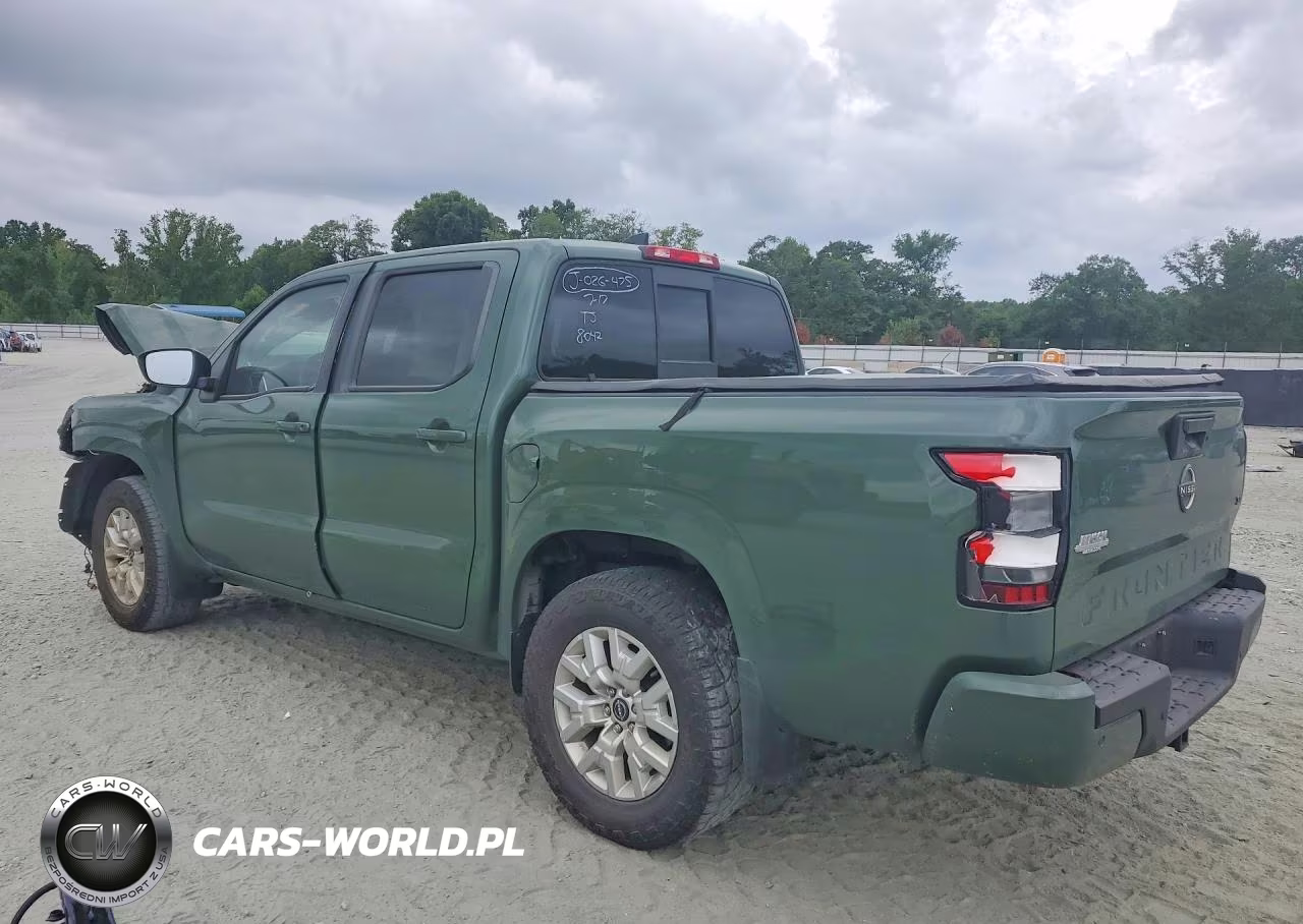 2022 Nissan Frontier Sv VIN:1N6ED1EJ7NN608042 - 2