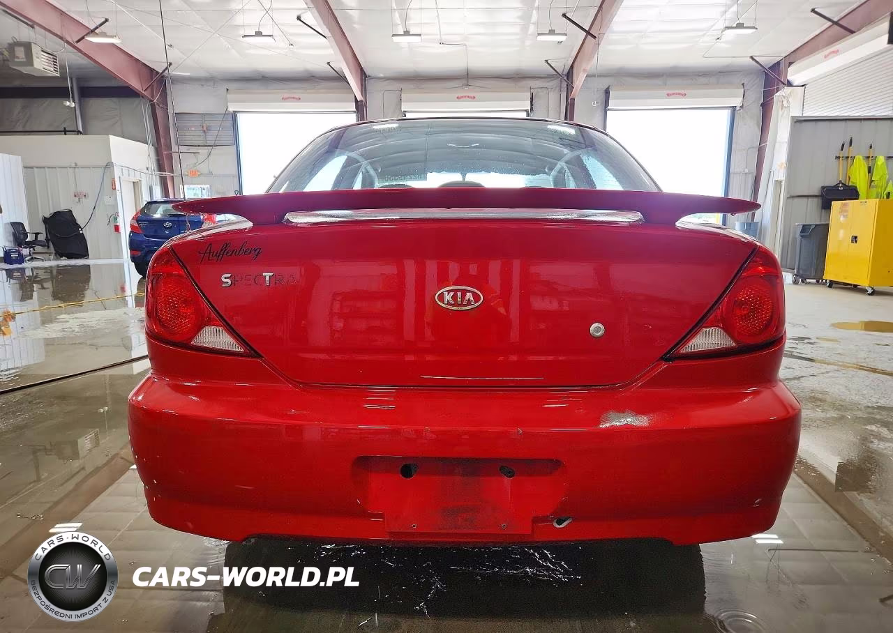 2004 Kia Spectra Base VIN:KNAFB121545309971 - 6