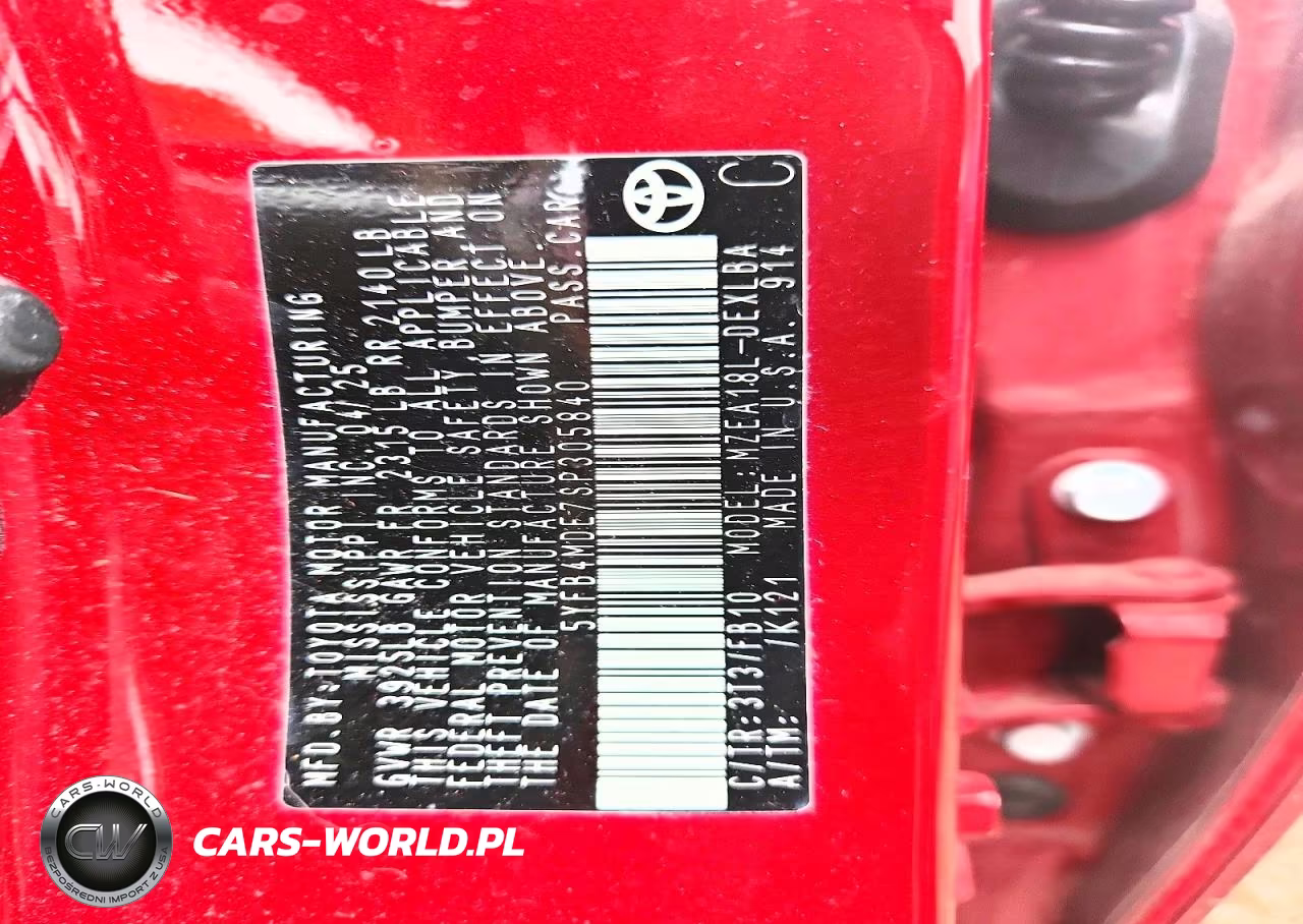 2025 Toyota Corolla Le VIN:5YFB4MDE7SP305840 - 13
