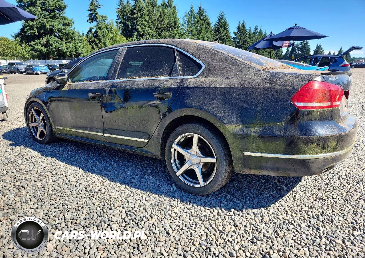 2013 Volkswagen Passat Se VIN:1VWBN7A35DC068565 - 2