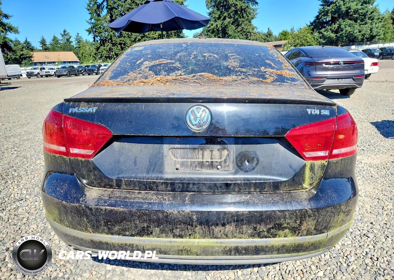 2013 Volkswagen Passat Se VIN:1VWBN7A35DC068565 - 6