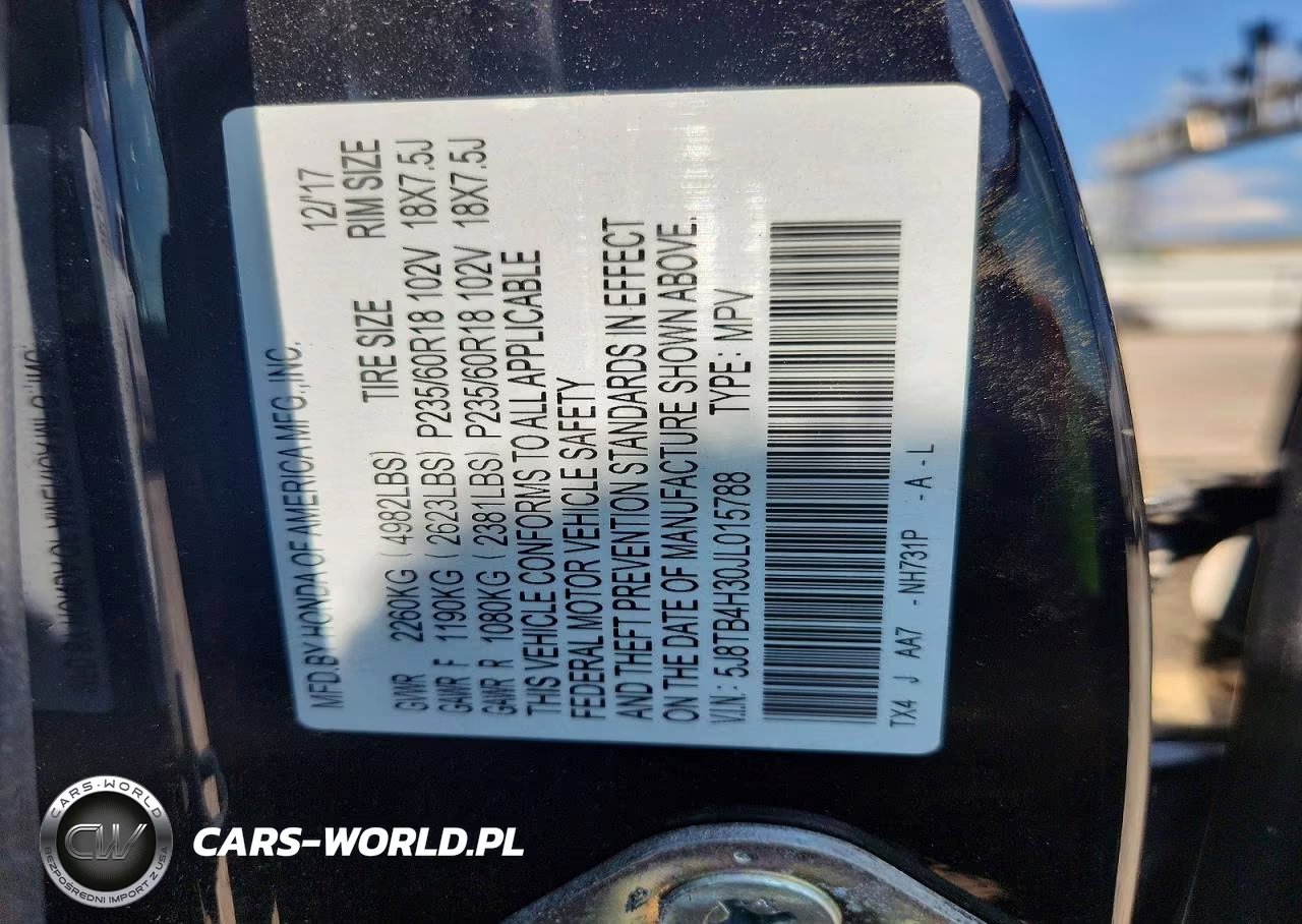 2018 Acura Rdx VIN:5J8TB4H30JL015788 - 13