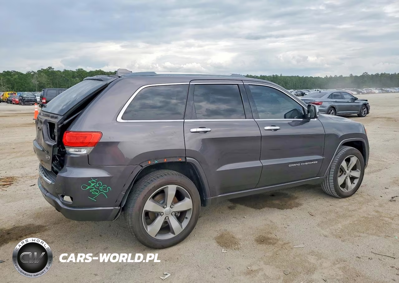 2015 Jeep Grand Cherokee Overland VIN:1C4RJECG3FC742071 - 3