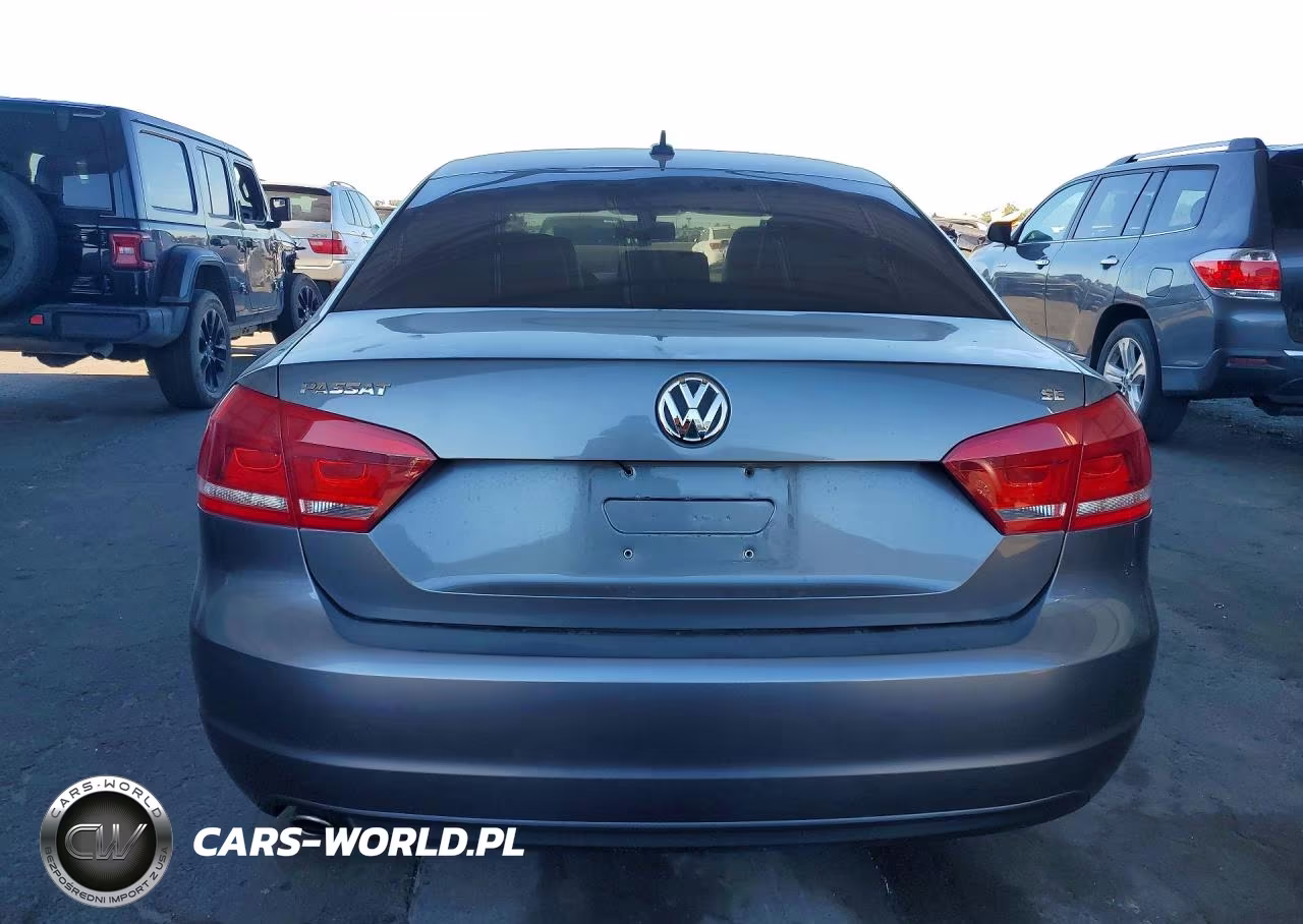 2012 Volkswagen Passat Se VIN:1VWBP7A34CC105310 - 6
