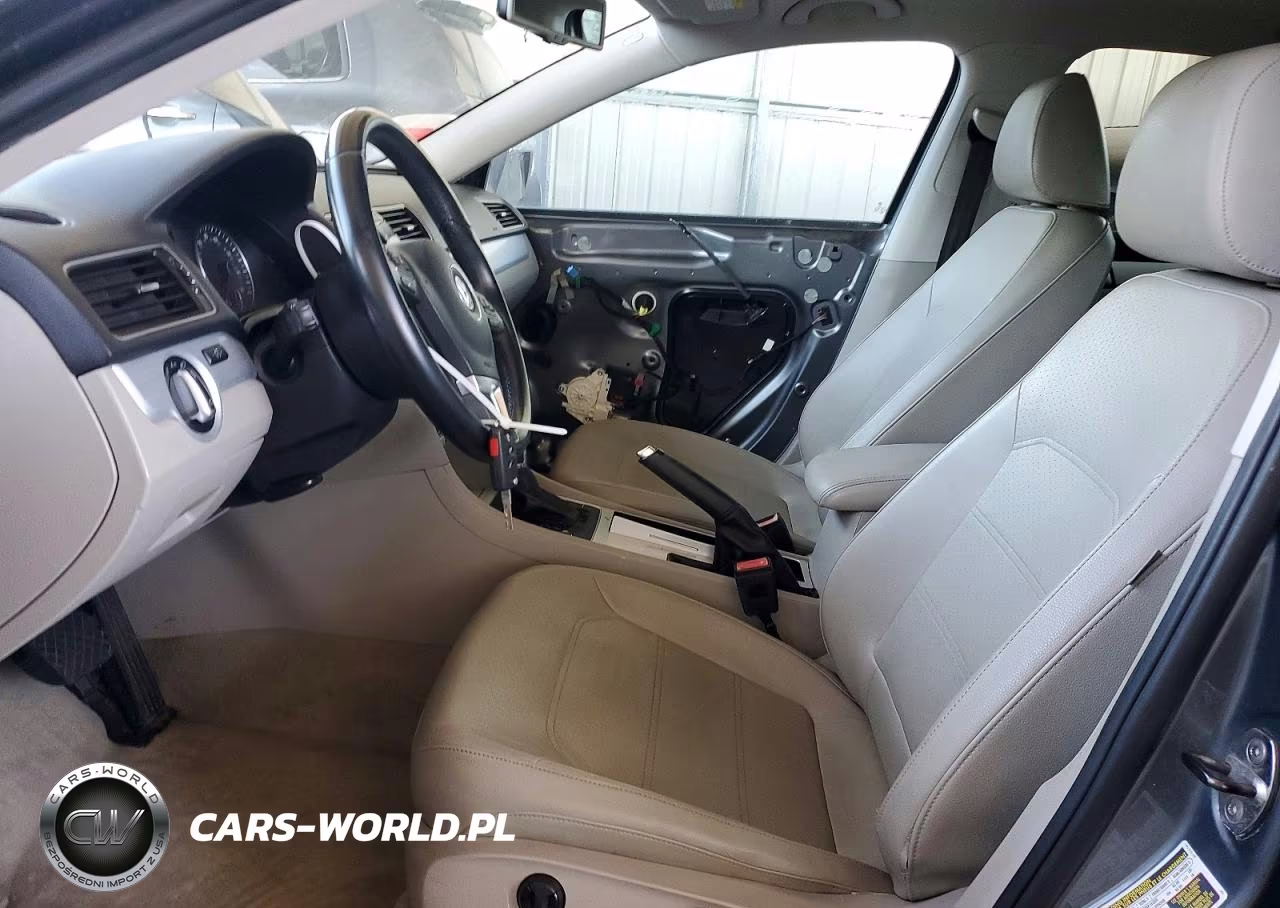 2012 Volkswagen Passat Se VIN:1VWBP7A34CC105310 - 7
