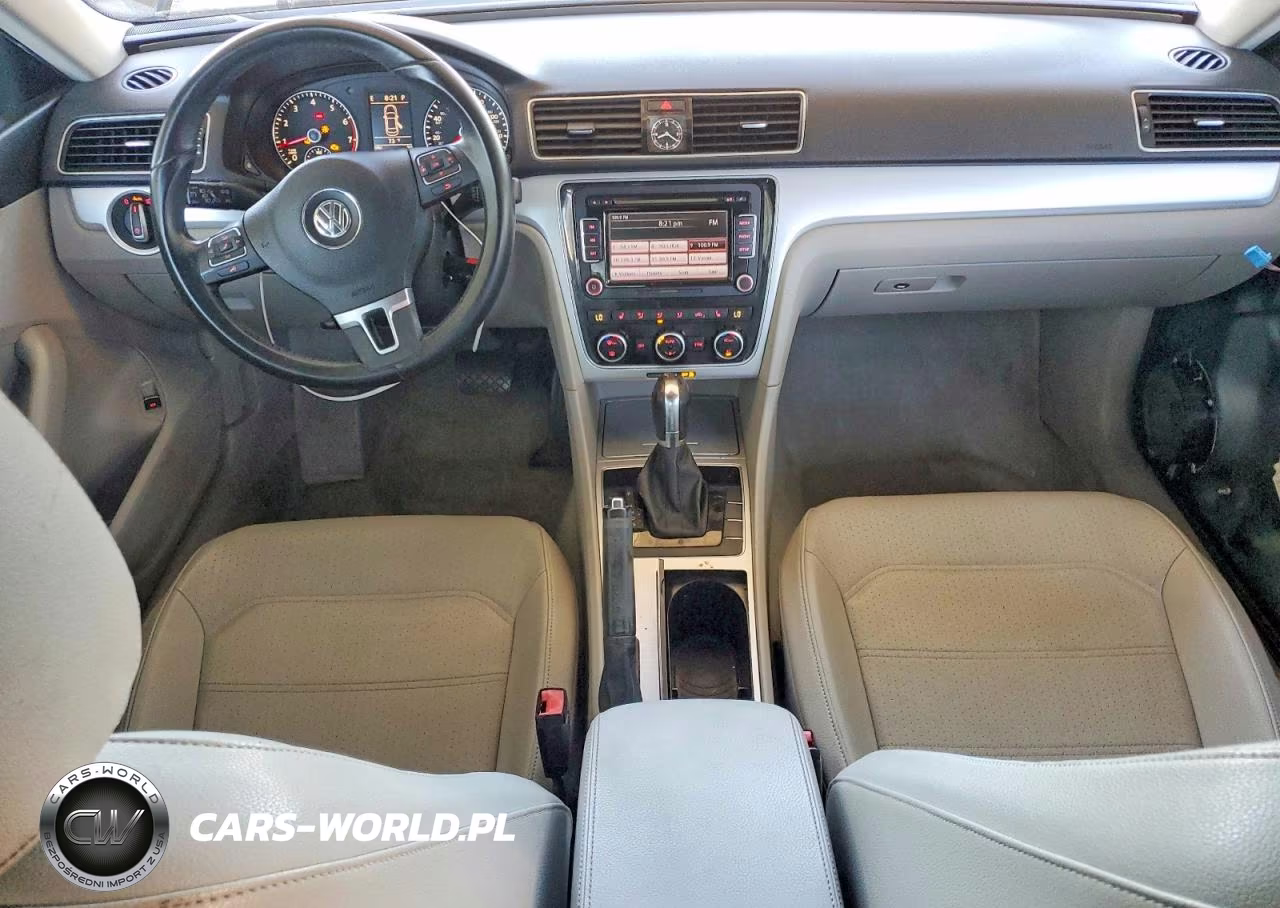 2012 Volkswagen Passat Se VIN:1VWBP7A34CC105310 - 8