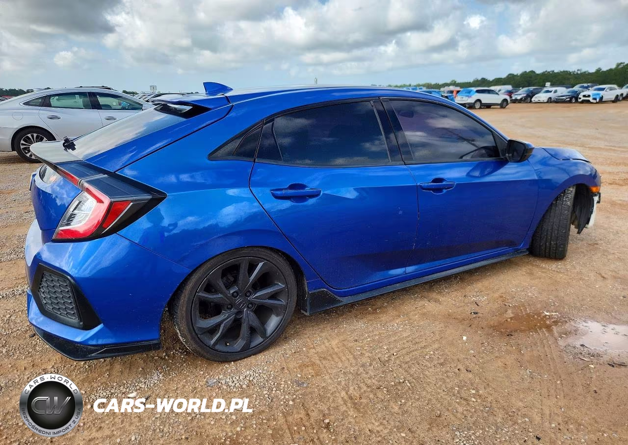 2017 Honda Civic Sport VIN:SHHFK7H45HU430378 - 3