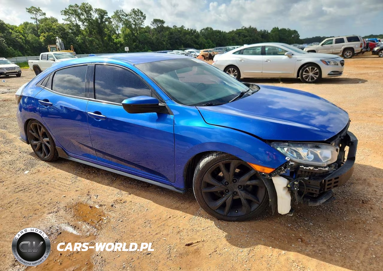 2017 Honda Civic Sport VIN:SHHFK7H45HU430378 - 4
