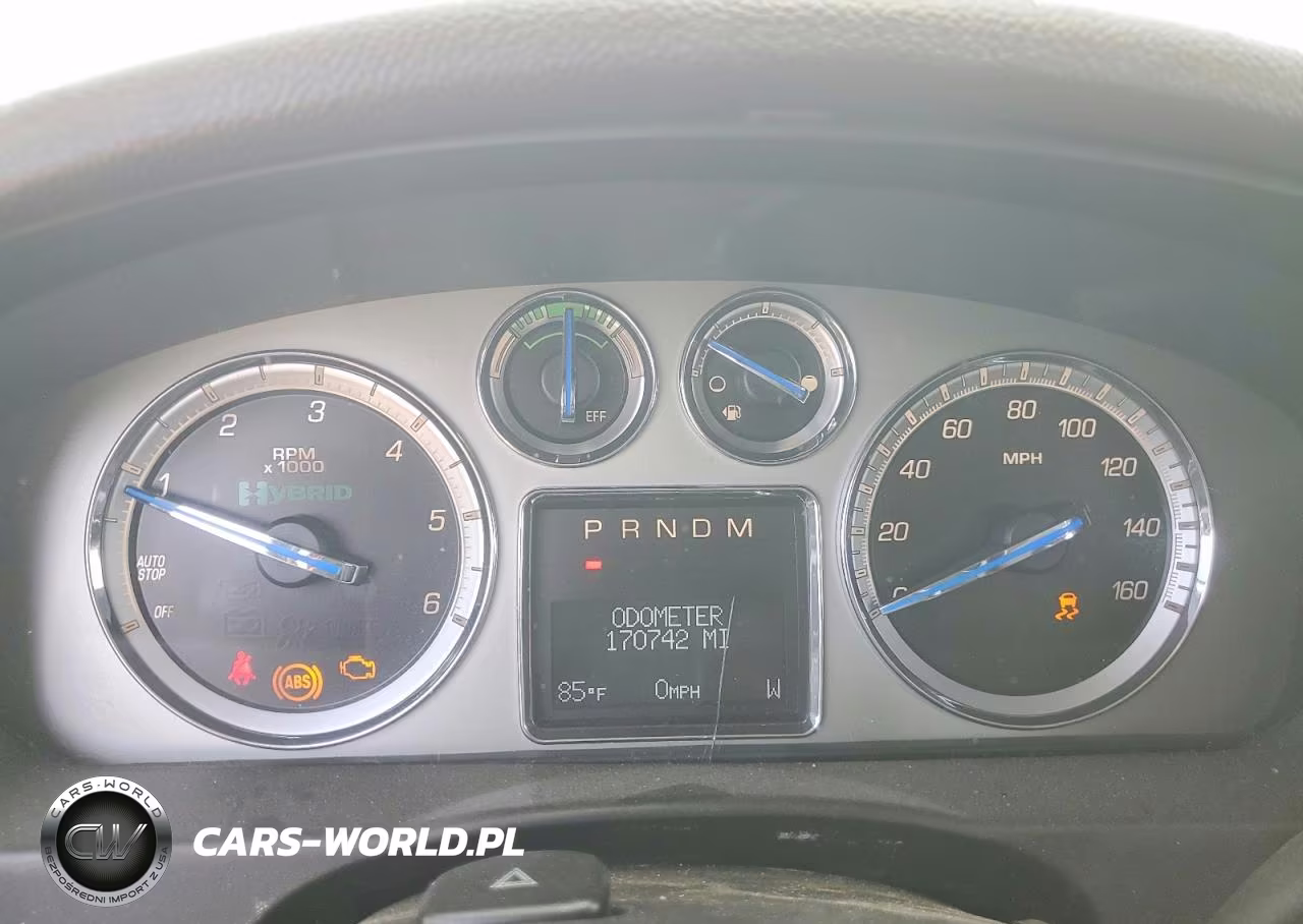 2012 Cadillac Escalade Hybrid VIN:1GYS3EEJ7CR260436 - 9