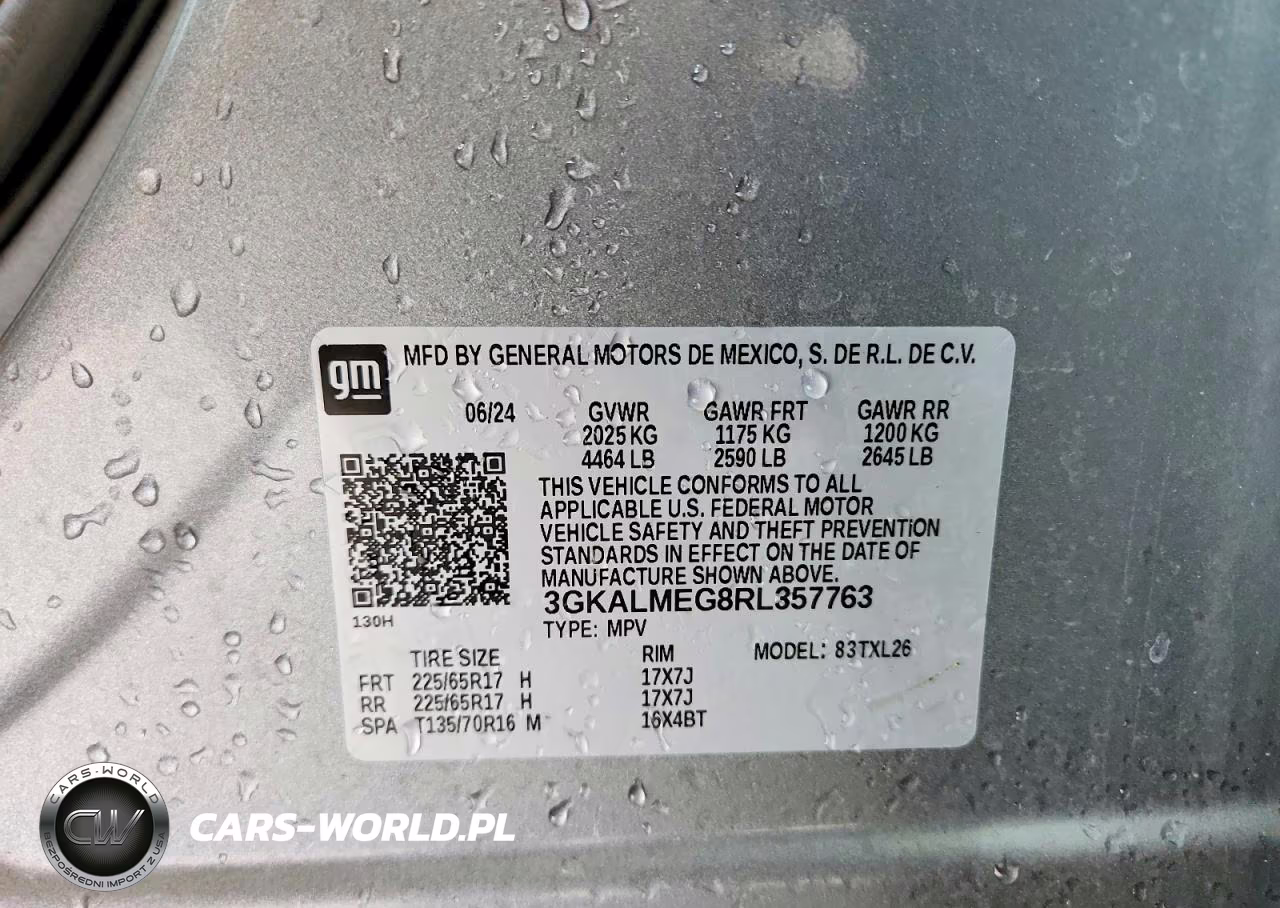 2024 GMC Terrain Sle VIN:3GKALMEG8RL357763 - 12