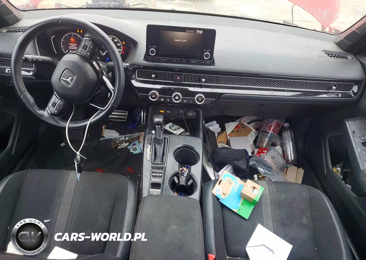 2022 Honda Civic Sport VIN:2HGFE2F59NH558265 - 8