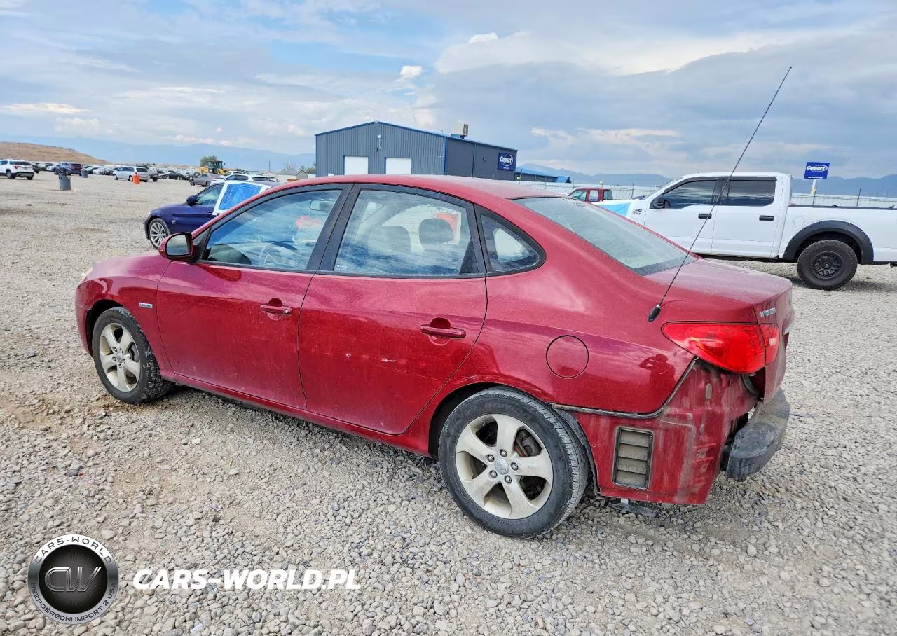 2007 Hyundai Elantra Gls VIN:KMHDU46D57U091742 - 2