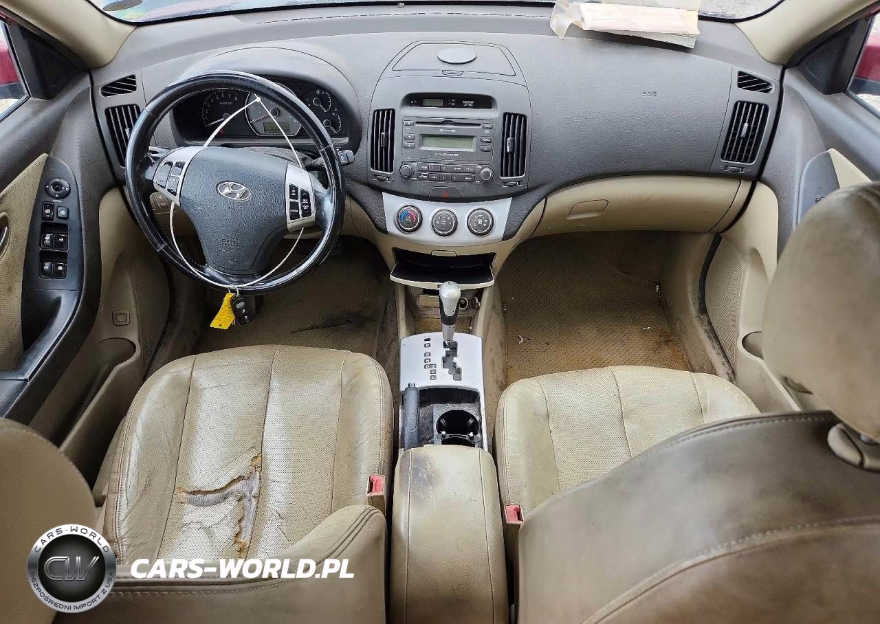 2007 Hyundai Elantra Gls VIN:KMHDU46D57U091742 - 8