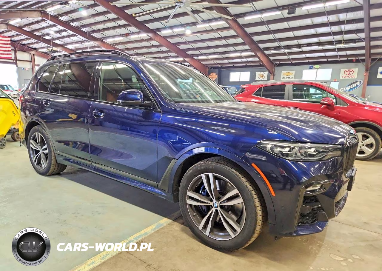 2021 BMW X7 xDrive40I VIN:5UXCW2C05M9H18746 - 4