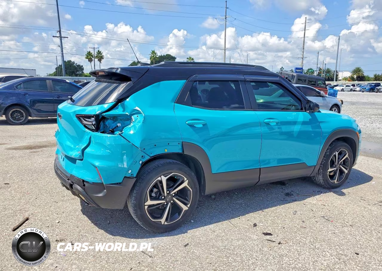 2021 Chevrolet Trailblazer Rs VIN:KL79MTSL0MB167079 - 3