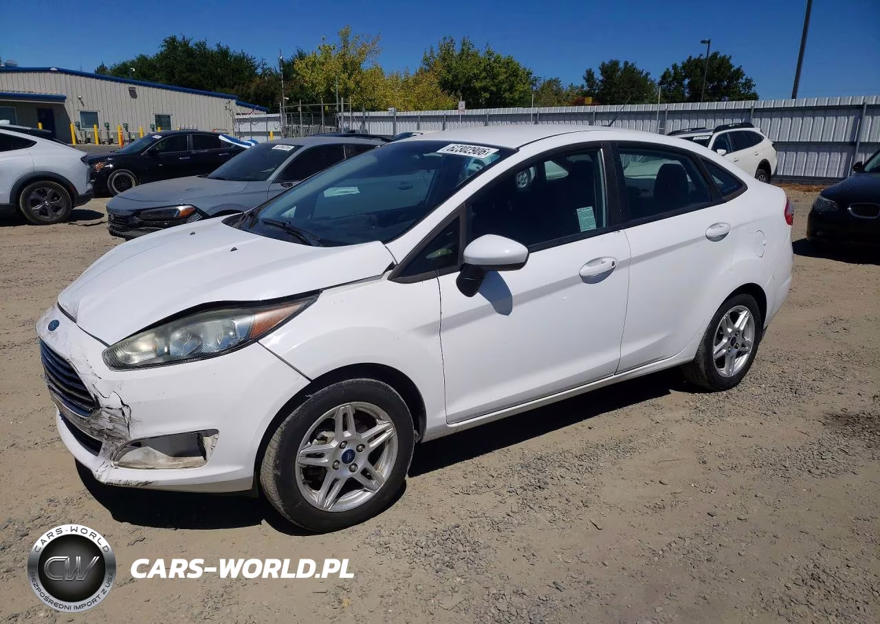 2017 Ford Fiesta Se VIN:3FADP4BJ3HM126538 - 1