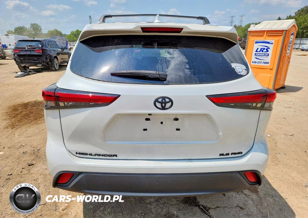 2022 Toyota Highlander Xle VIN:5TDGZRBH6NS584078 - 6
