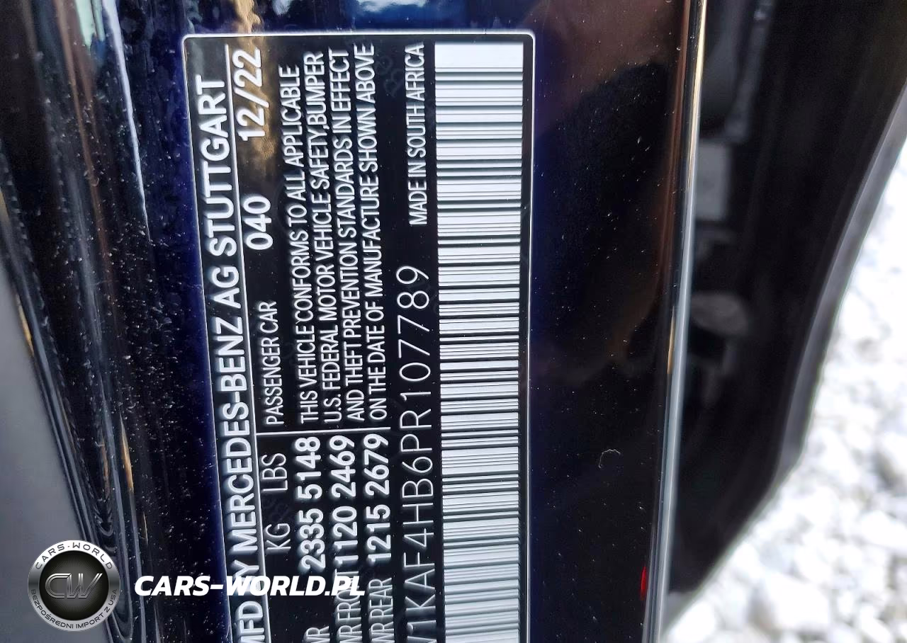 2023 Mercedes-Benz C 300 4Matic VIN:W1KAF4HB6PR107789 - 12