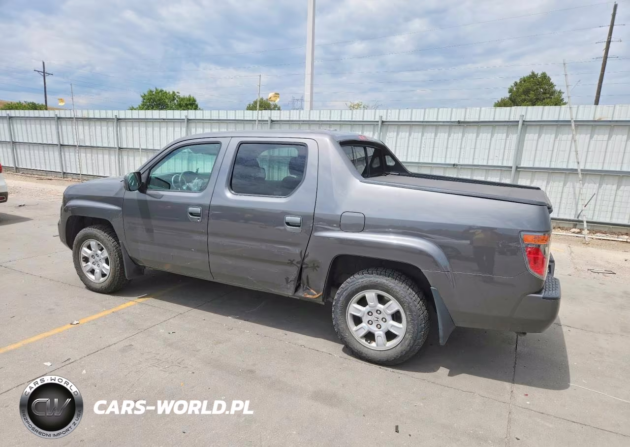 2007 Honda Ridgeline Rtl VIN:2HJYK16537H536688 - 2