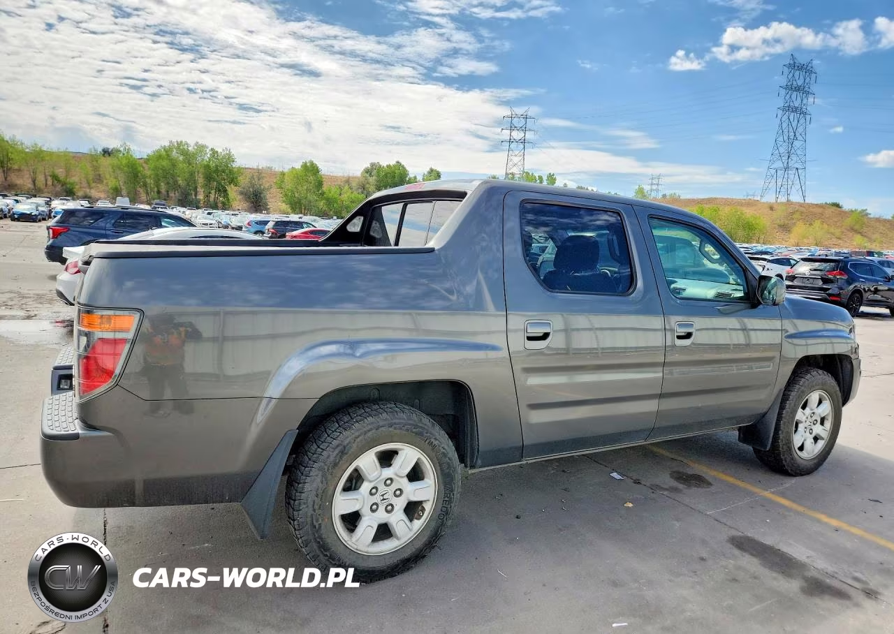 2007 Honda Ridgeline Rtl VIN:2HJYK16537H536688 - 3