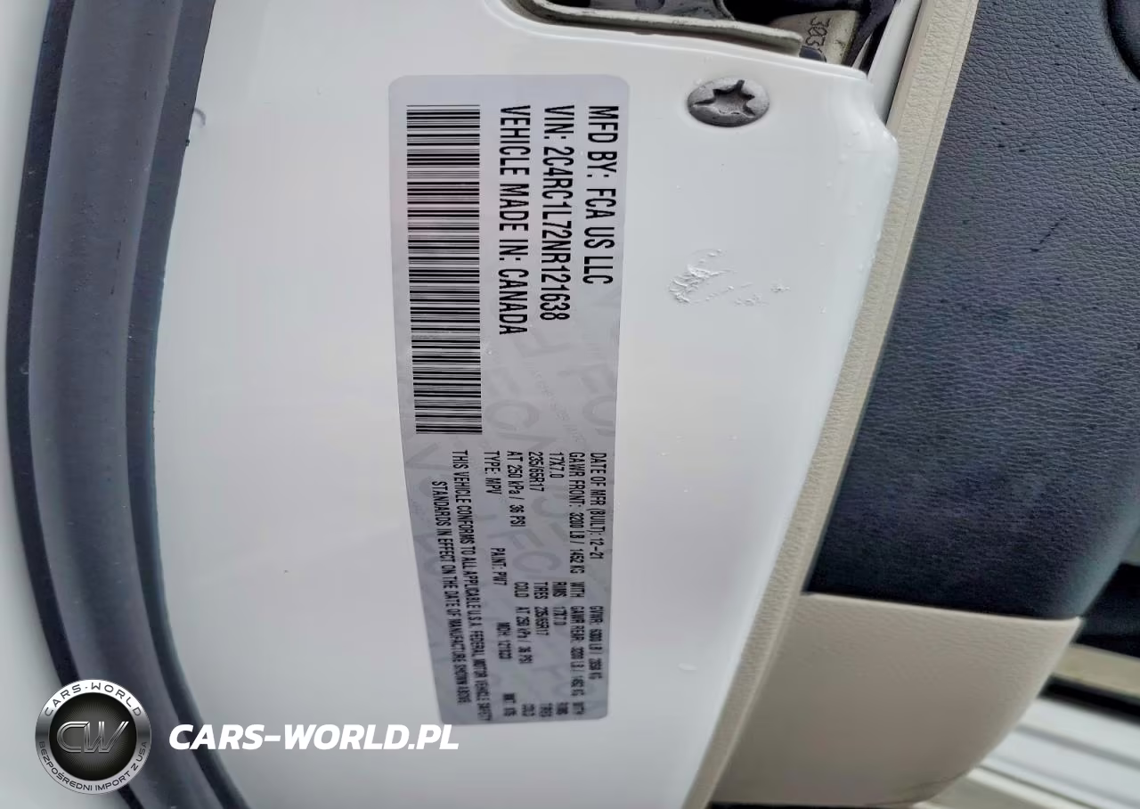 2022 Chrysler Pacifica Hybrid Touring L VIN:2C4RC1L72NR121638 - 13