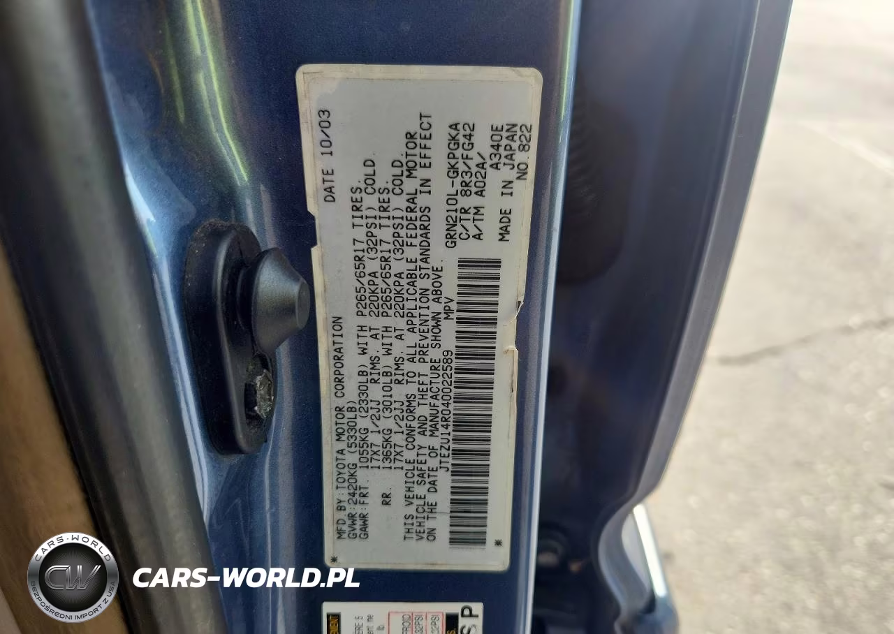 2004 Toyota 4Runner Sr5 VIN:JTEZU14R040022589 - 14