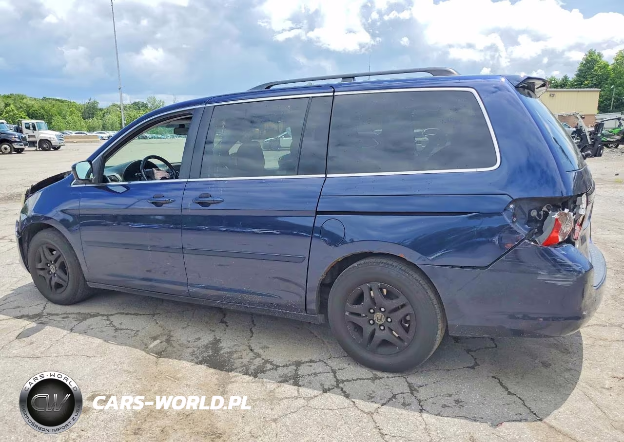 2007 Honda Odyssey Exl VIN:5FNRL38777B050374 - 2