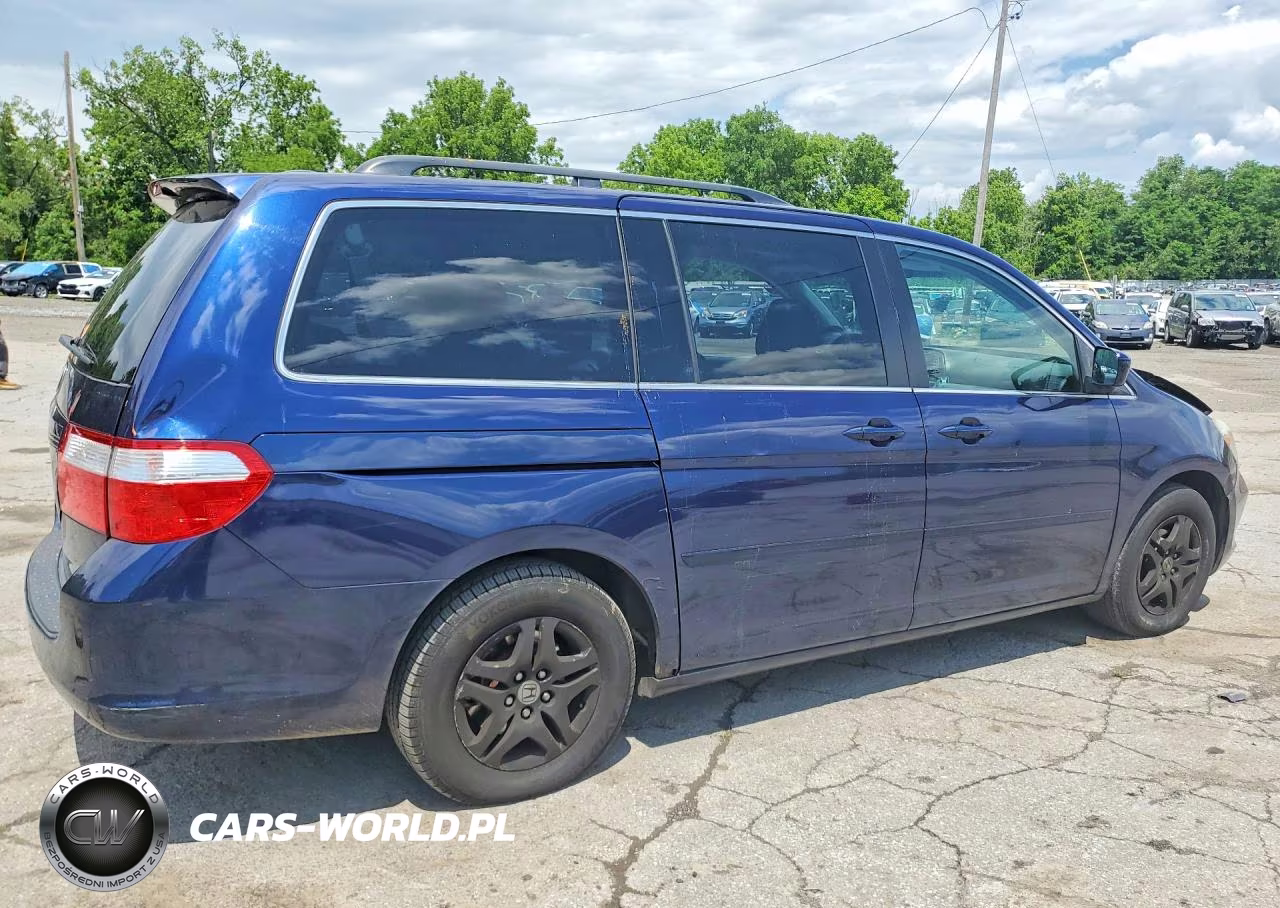 2007 Honda Odyssey Exl VIN:5FNRL38777B050374 - 3