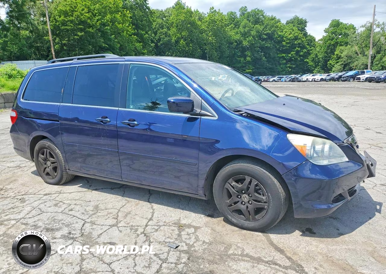 2007 Honda Odyssey Exl VIN:5FNRL38777B050374 - 4