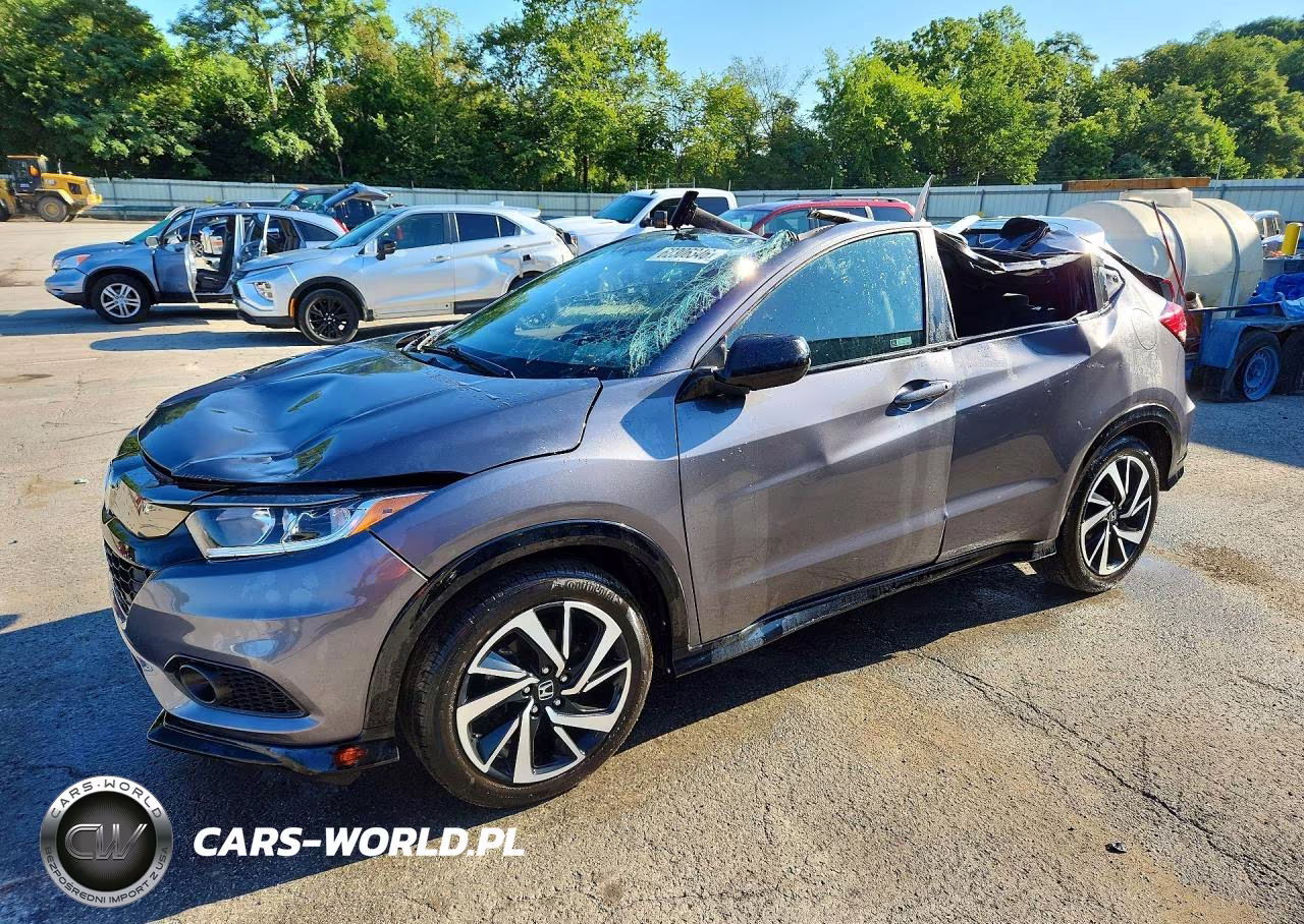 2019 Honda Hr-V Sport VIN:3CZRU6H11KG705054 - 1