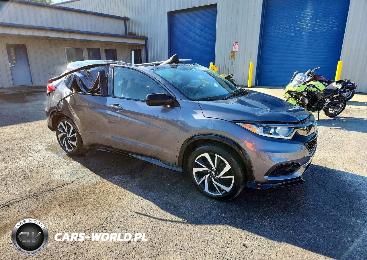 2019 Honda Hr-V Sport VIN:3CZRU6H11KG705054 - 4