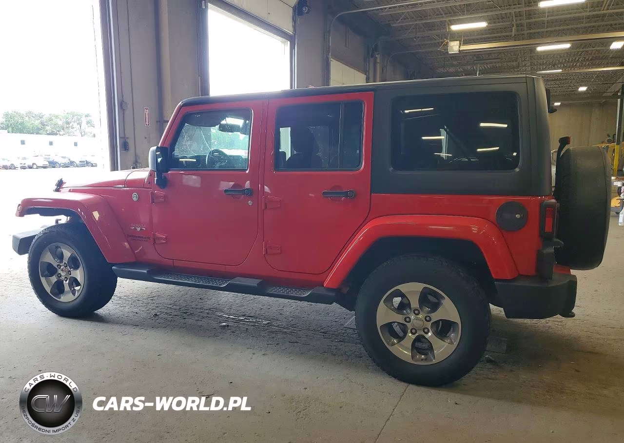 2016 Jeep Wrangler Unlimited Sahara VIN:1C4HJWEGXGL257183 - 2