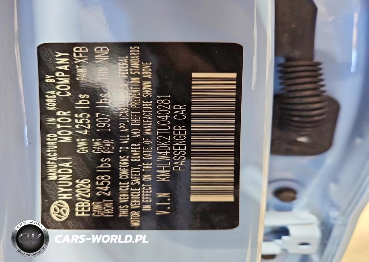 2026 Hyundai Elantra N Base VIN:KMHLW4DK2TU040281 - 12