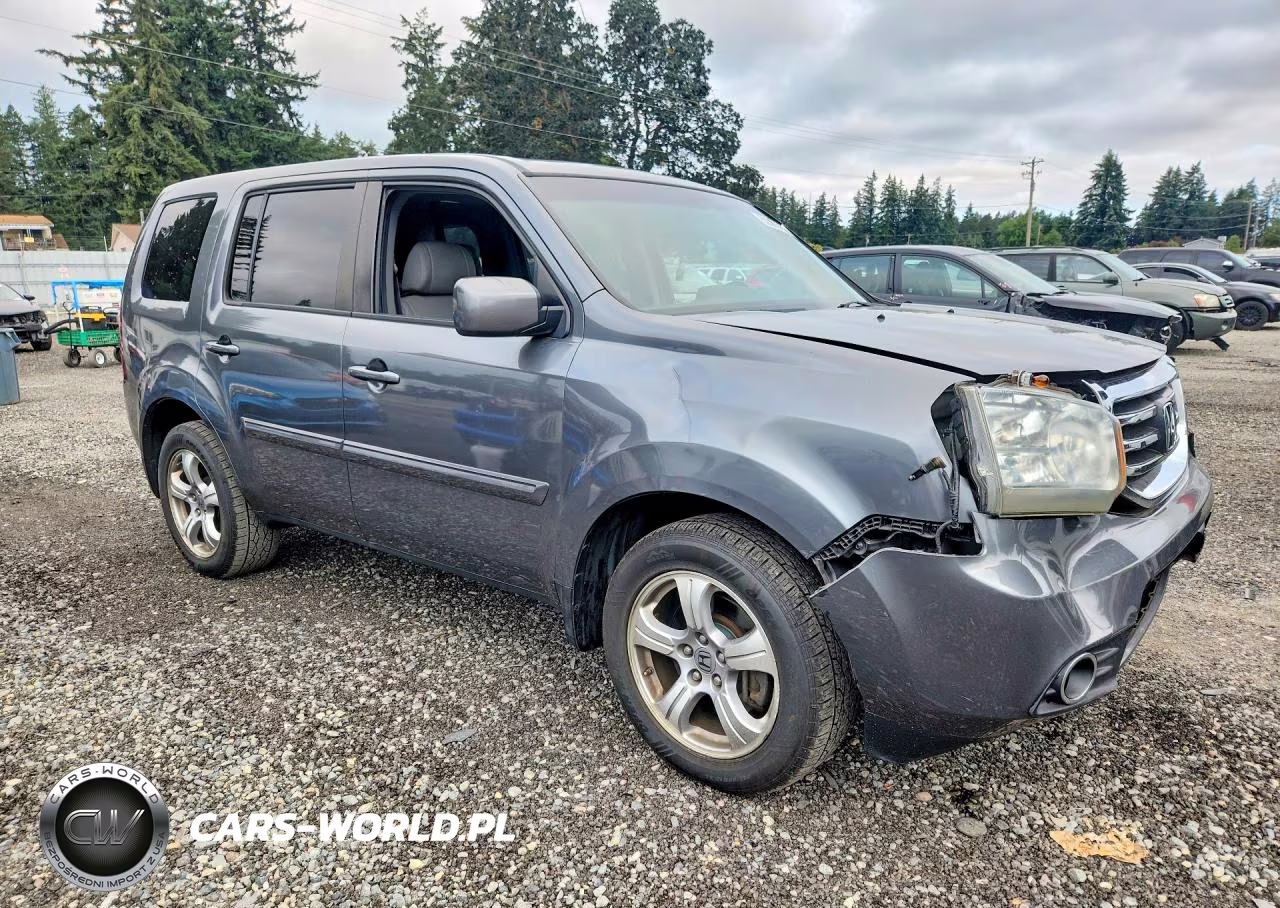 2012 Honda Pilot Exl VIN:5FNYF4H55CB013633 - 4