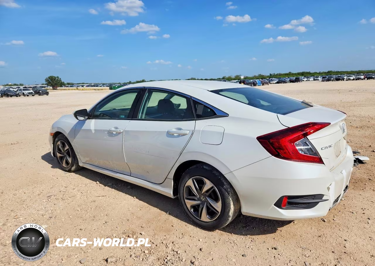 2020 Honda Civic Lx VIN:2HGFC2F69LH563459 - 2