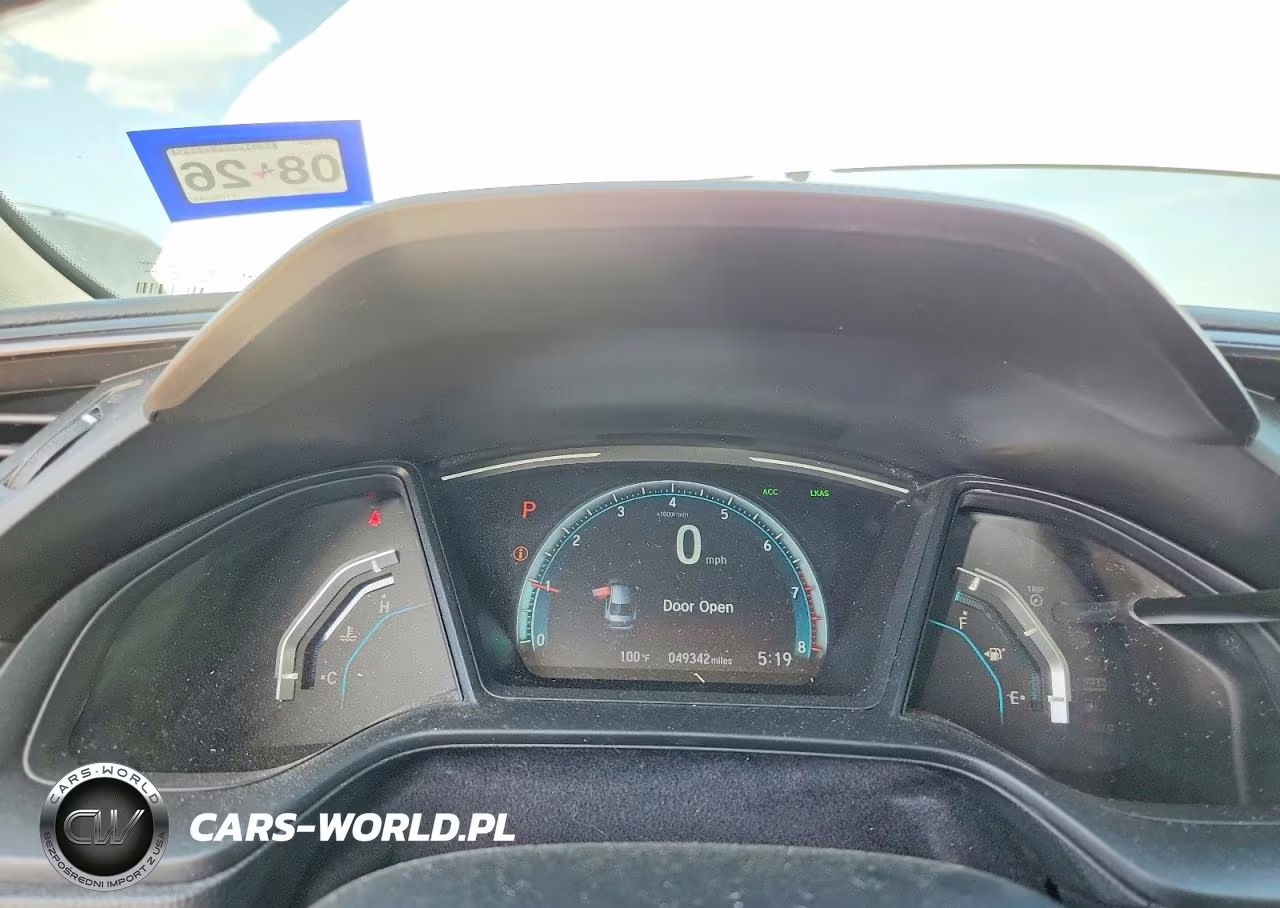 2020 Honda Civic Lx VIN:2HGFC2F69LH563459 - 9