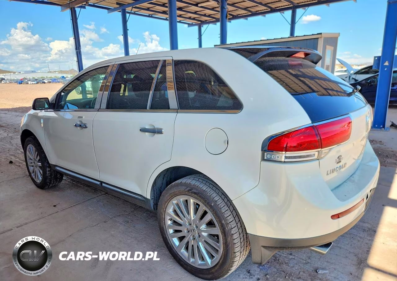 2012 Lincoln Mkx VIN:2LMDJ6JK6CBL12439 - 2