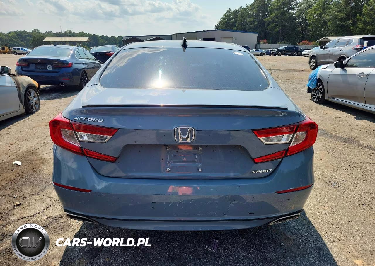 2022 Honda Accord Sport VIN:1HGCV1F32NA088185 - 6