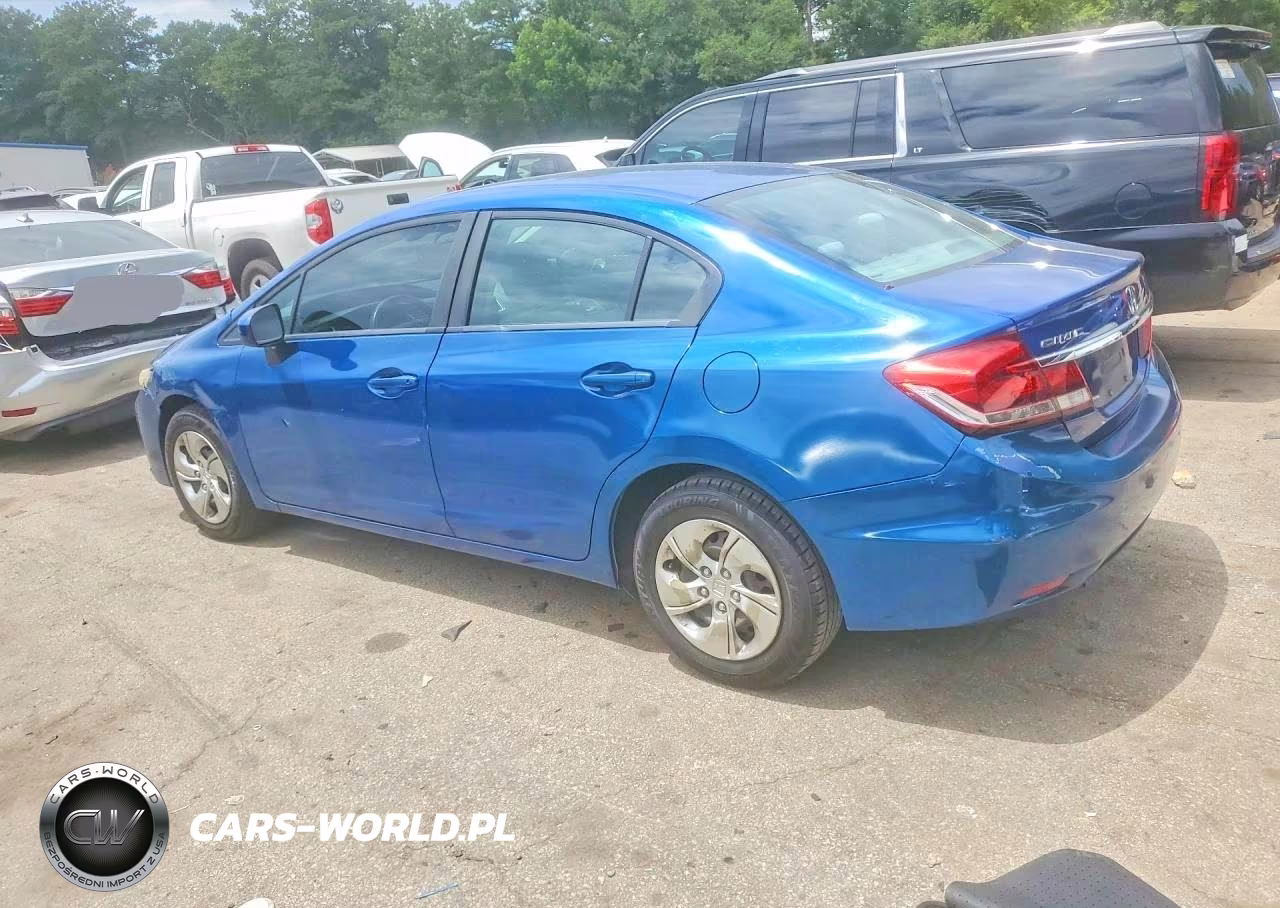 2014 Honda Civic Lx VIN:19XFB2F58EE004184 - 2