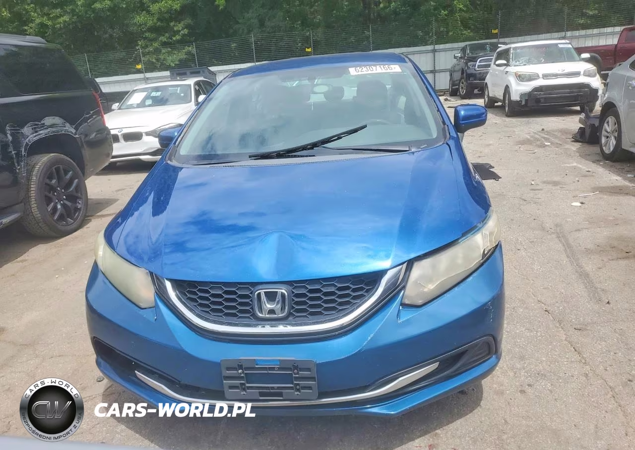 2014 Honda Civic Lx VIN:19XFB2F58EE004184 - 5